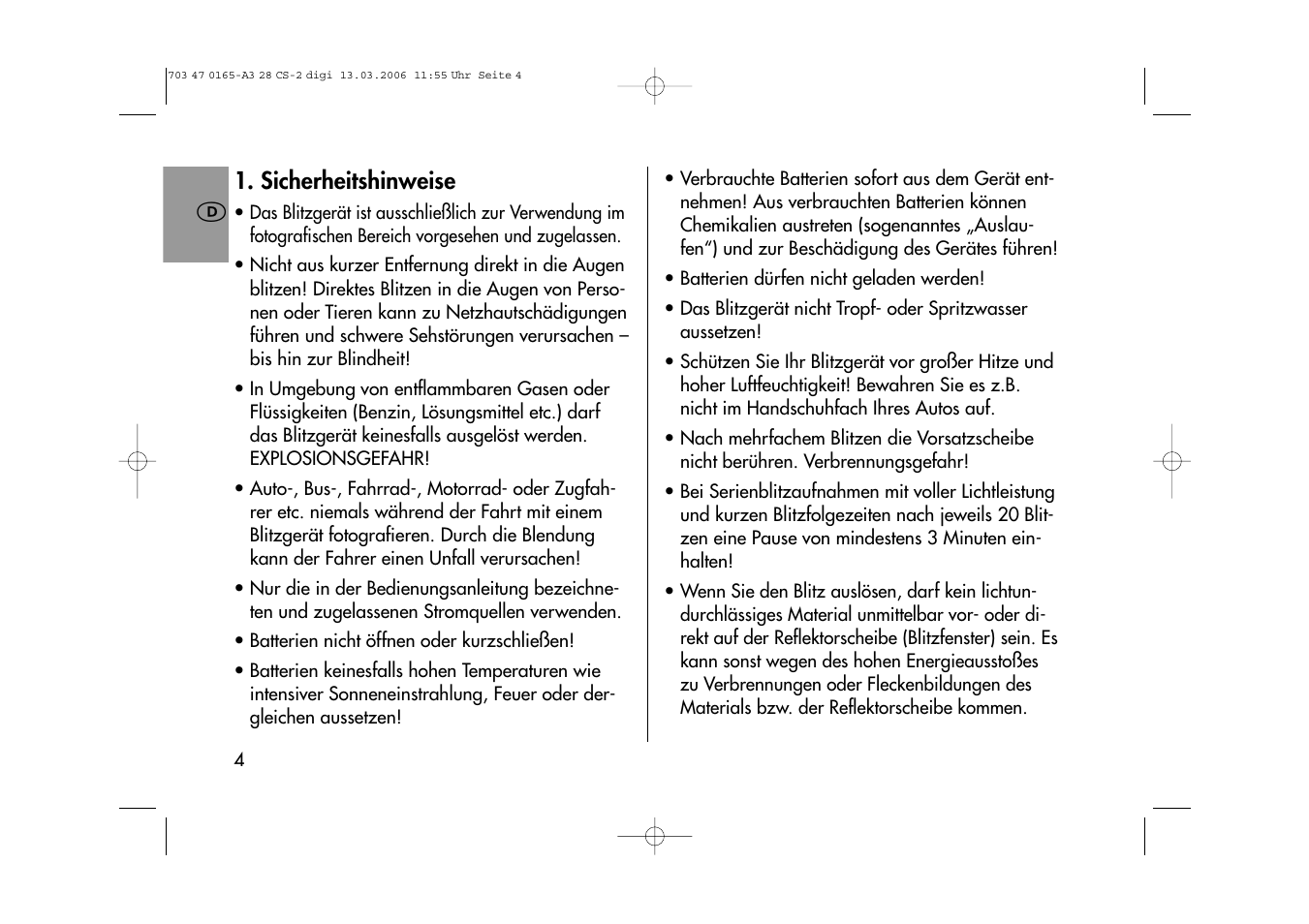 Metz MECABLITZ 28 CS-2 digital User Manual | Page 4 / 176