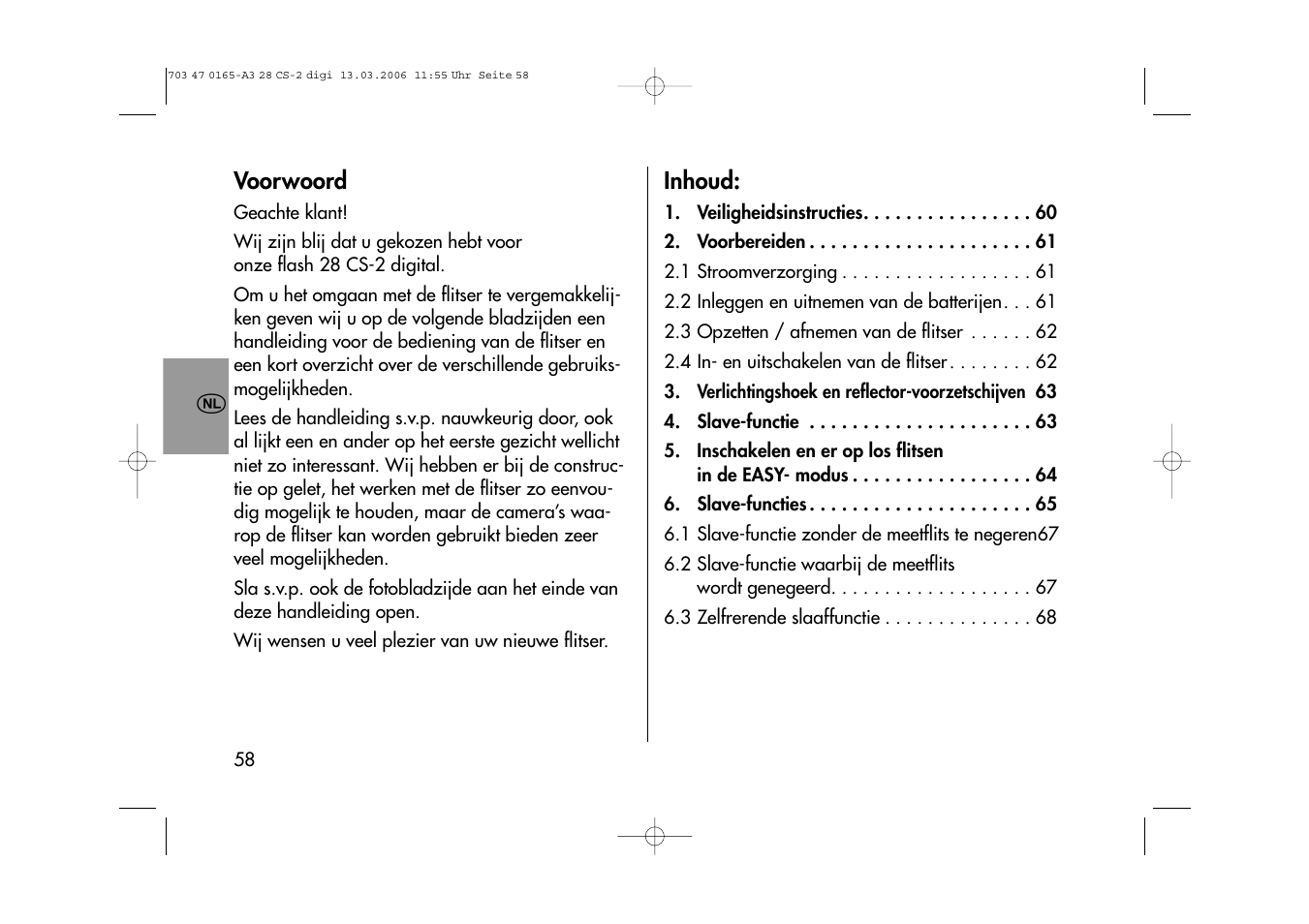 Metz MECABLITZ 28 CS-2 digital User Manual | Page 58 / 176