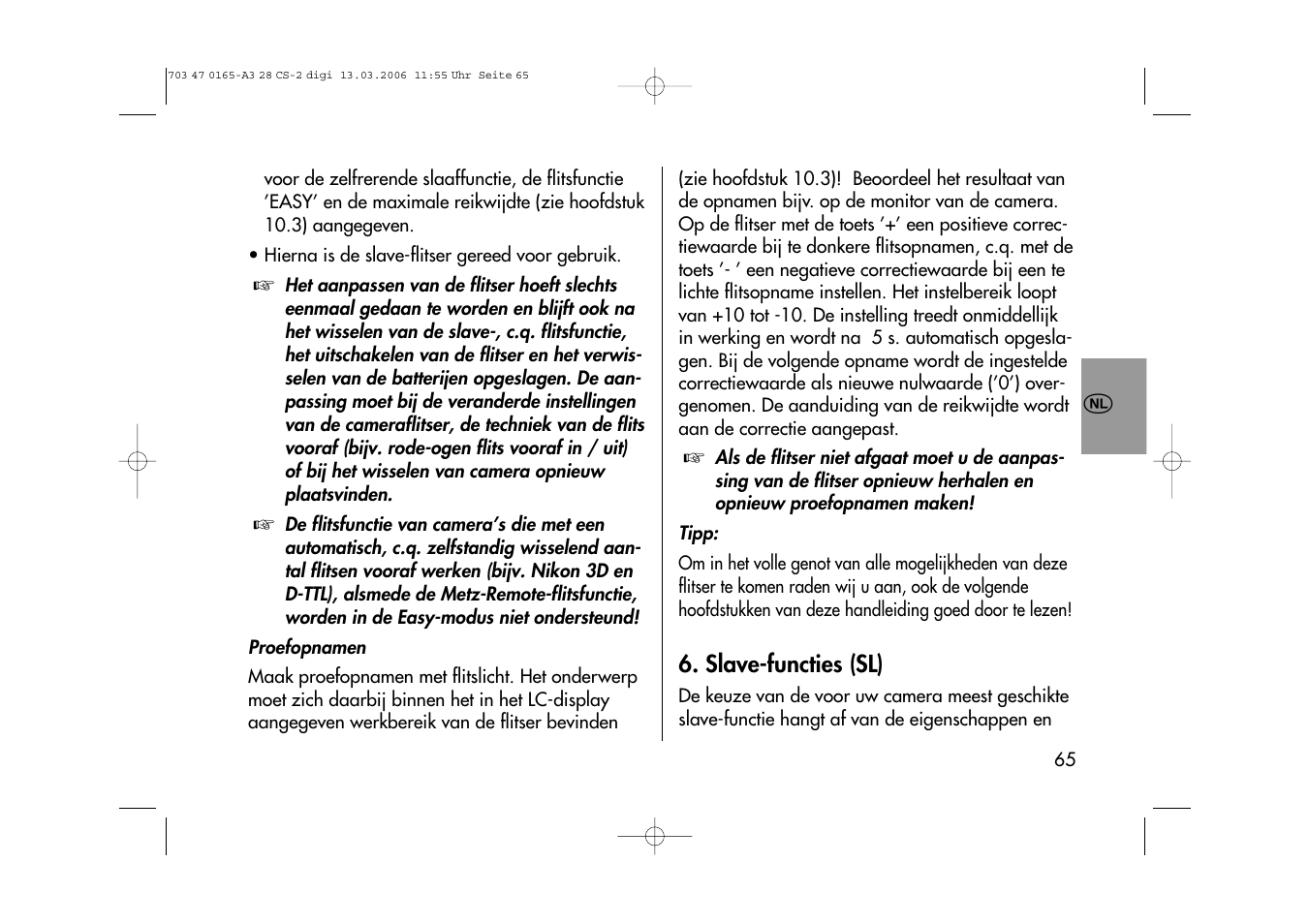 Metz MECABLITZ 28 CS-2 digital User Manual | Page 65 / 176