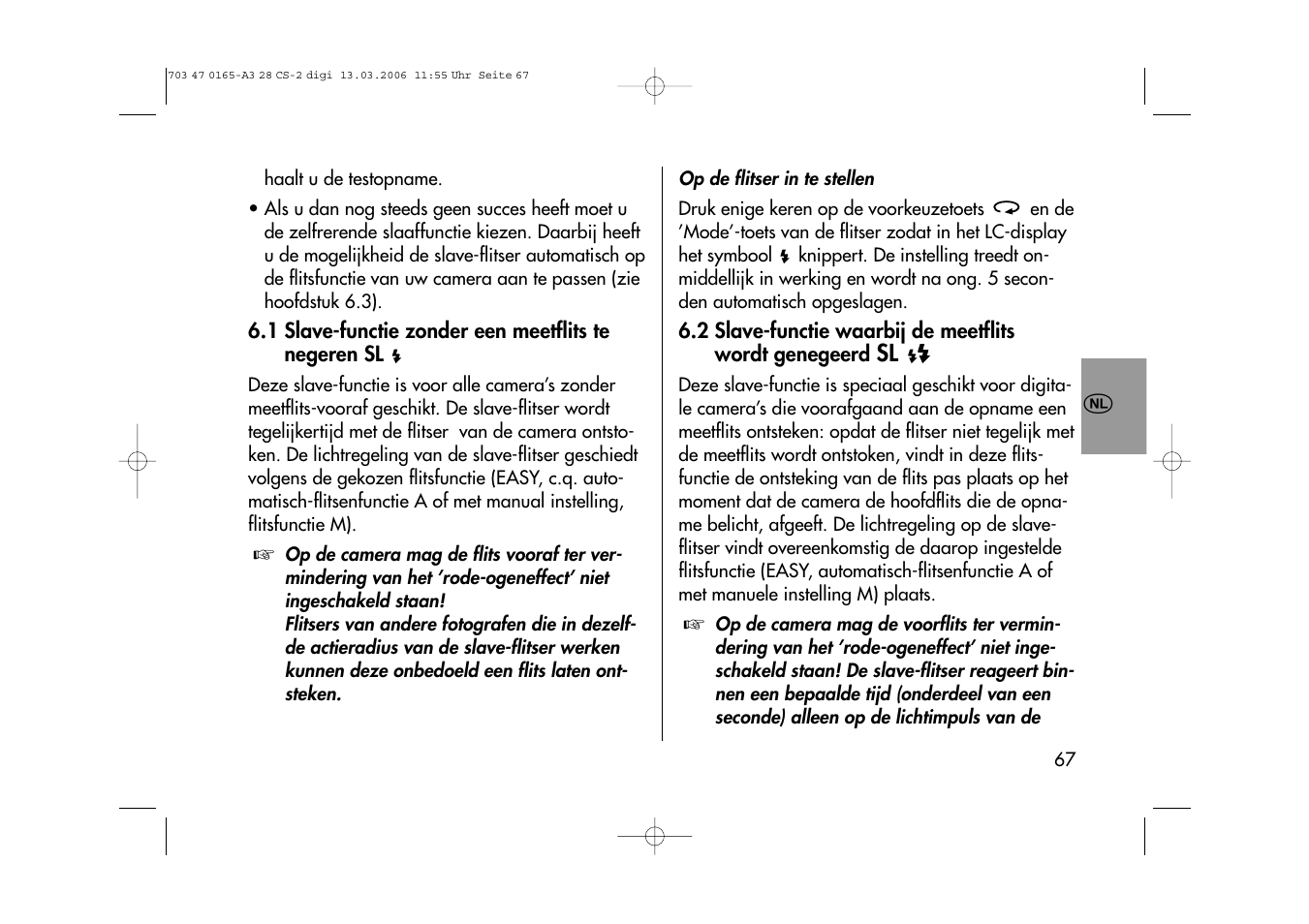 Metz MECABLITZ 28 CS-2 digital User Manual | Page 67 / 176