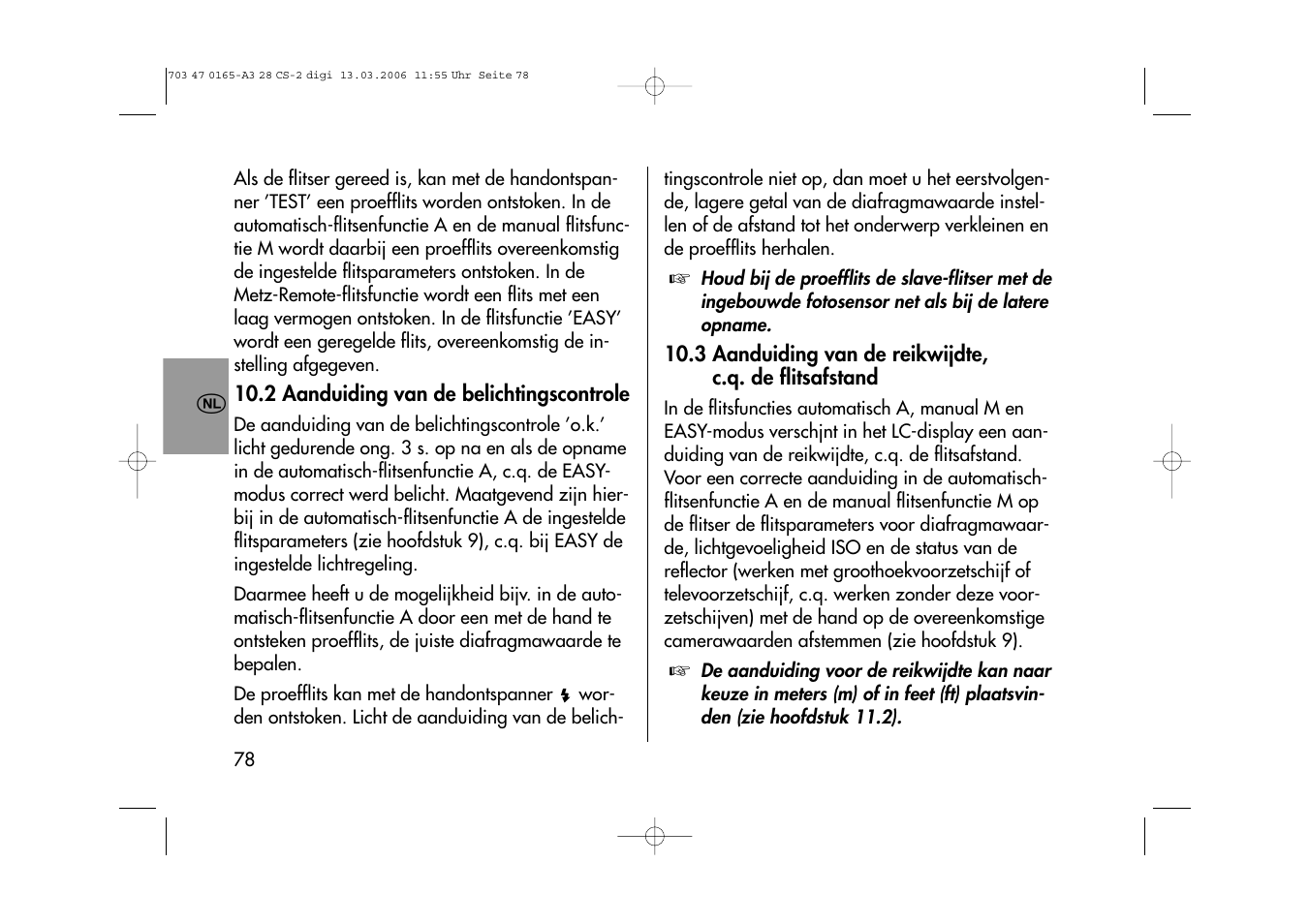 Metz MECABLITZ 28 CS-2 digital User Manual | Page 78 / 176