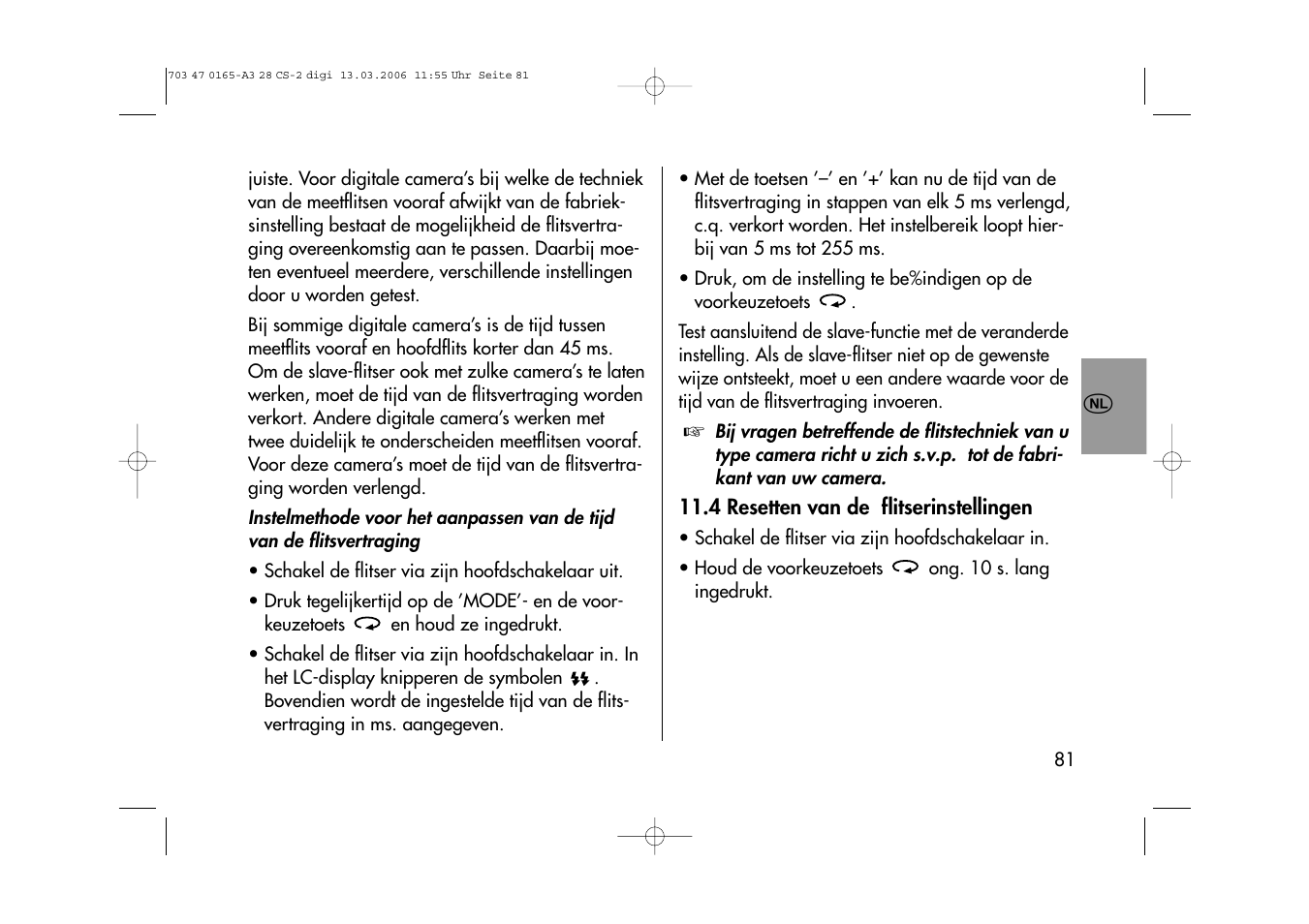 Metz MECABLITZ 28 CS-2 digital User Manual | Page 81 / 176