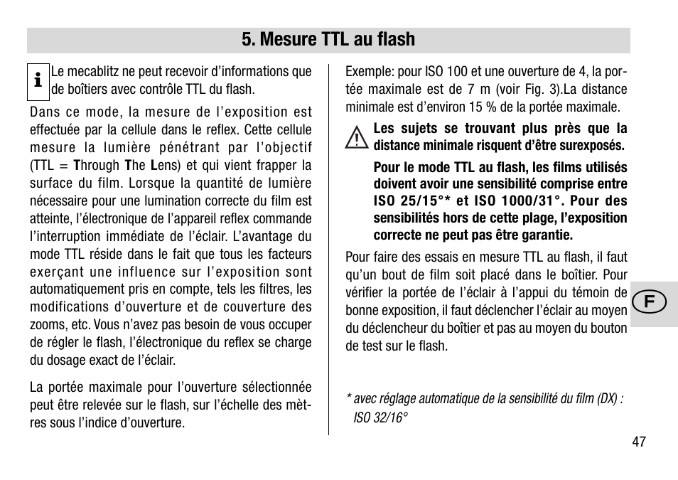 Metz MECABLITZ 28 AF-4 Minolta User Manual | Page 47 / 76