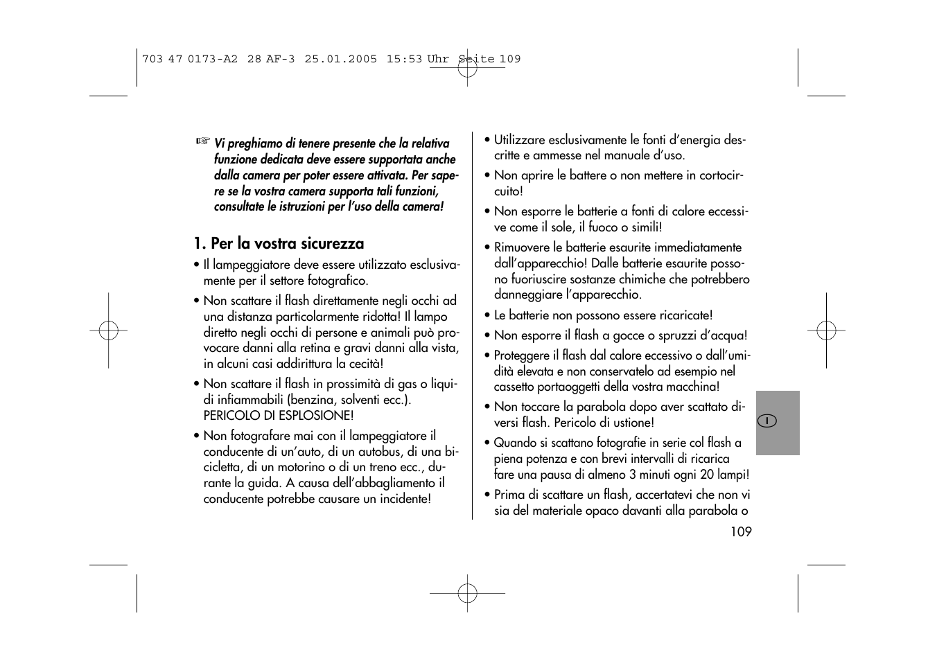 Metz MECABLITZ 28 AF-3 digital User Manual | Page 109 / 162