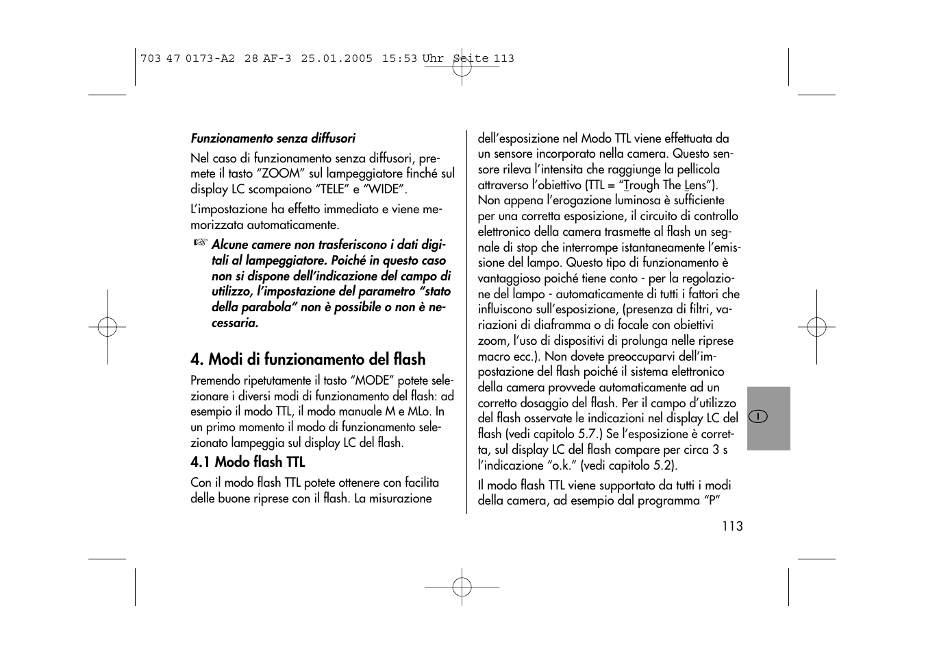 Metz MECABLITZ 28 AF-3 digital User Manual | Page 113 / 162