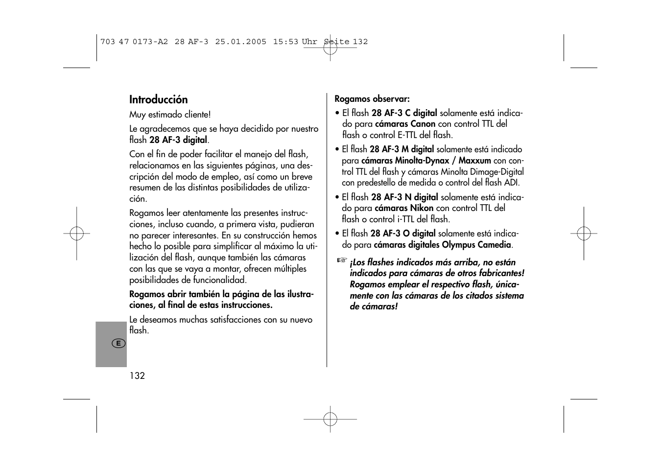 Metz MECABLITZ 28 AF-3 digital User Manual | Page 132 / 162