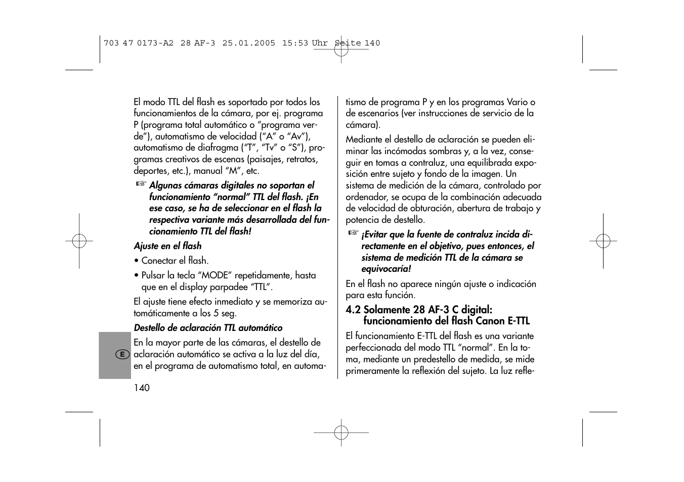 Metz MECABLITZ 28 AF-3 digital User Manual | Page 140 / 162