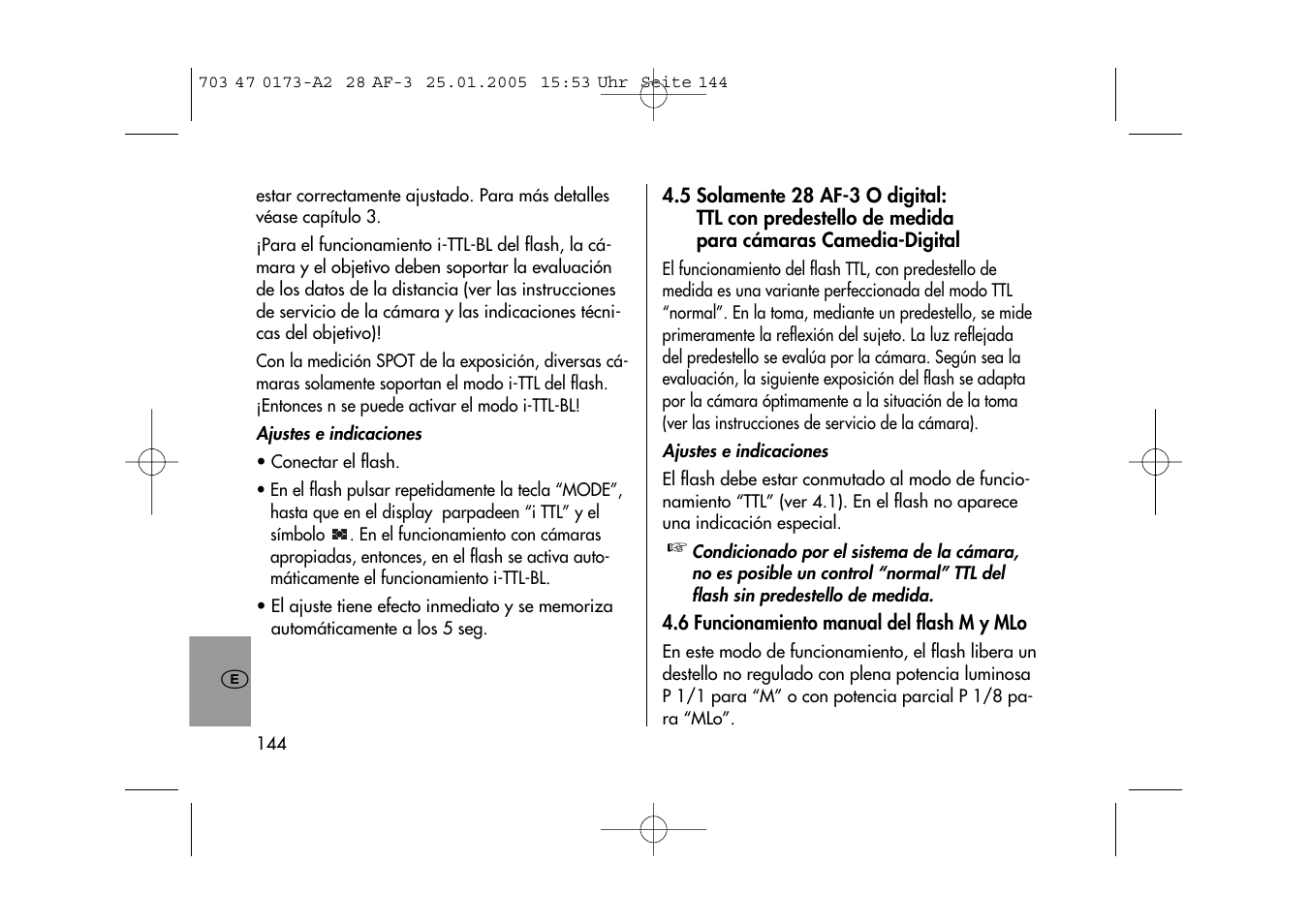 Metz MECABLITZ 28 AF-3 digital User Manual | Page 144 / 162