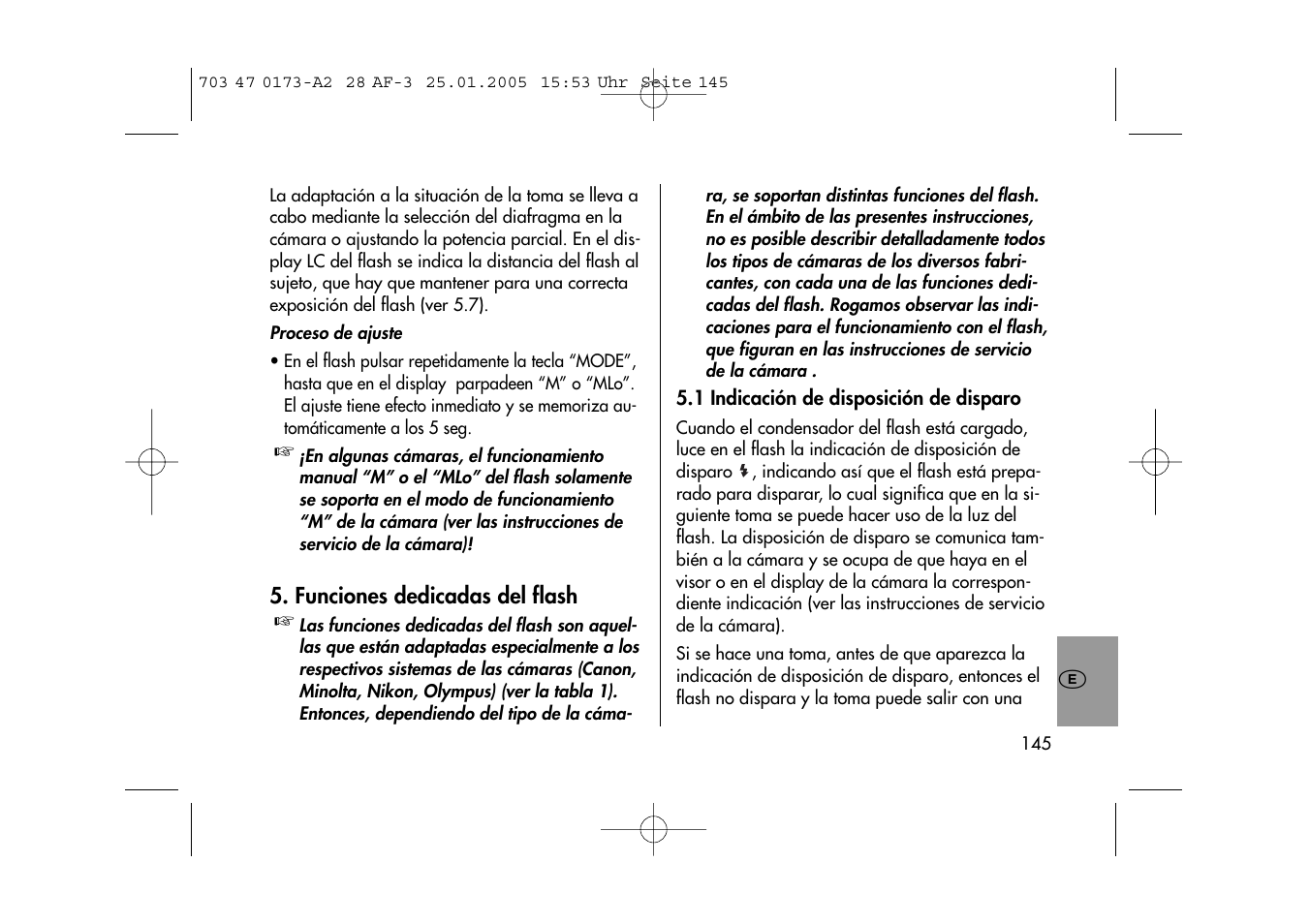 Metz MECABLITZ 28 AF-3 digital User Manual | Page 145 / 162