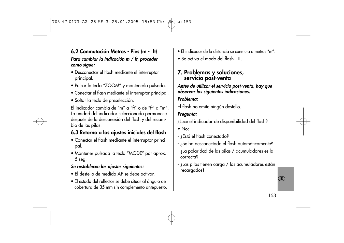 Metz MECABLITZ 28 AF-3 digital User Manual | Page 153 / 162