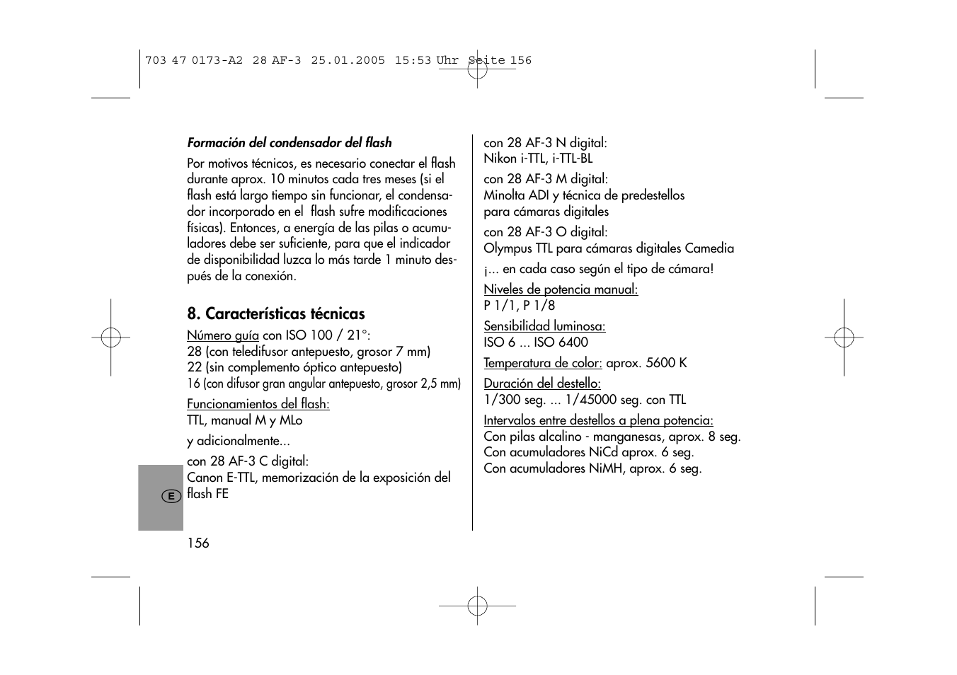 Metz MECABLITZ 28 AF-3 digital User Manual | Page 156 / 162