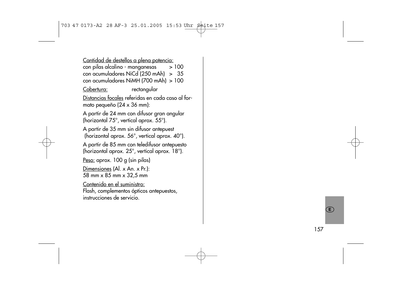 Metz MECABLITZ 28 AF-3 digital User Manual | Page 157 / 162