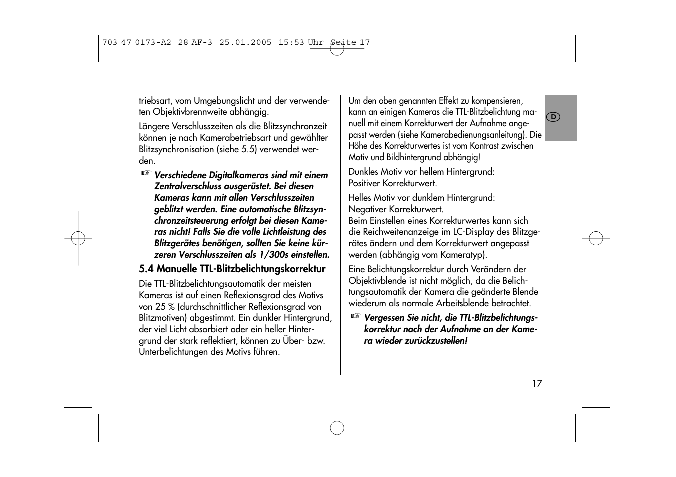 Metz MECABLITZ 28 AF-3 digital User Manual | Page 17 / 162