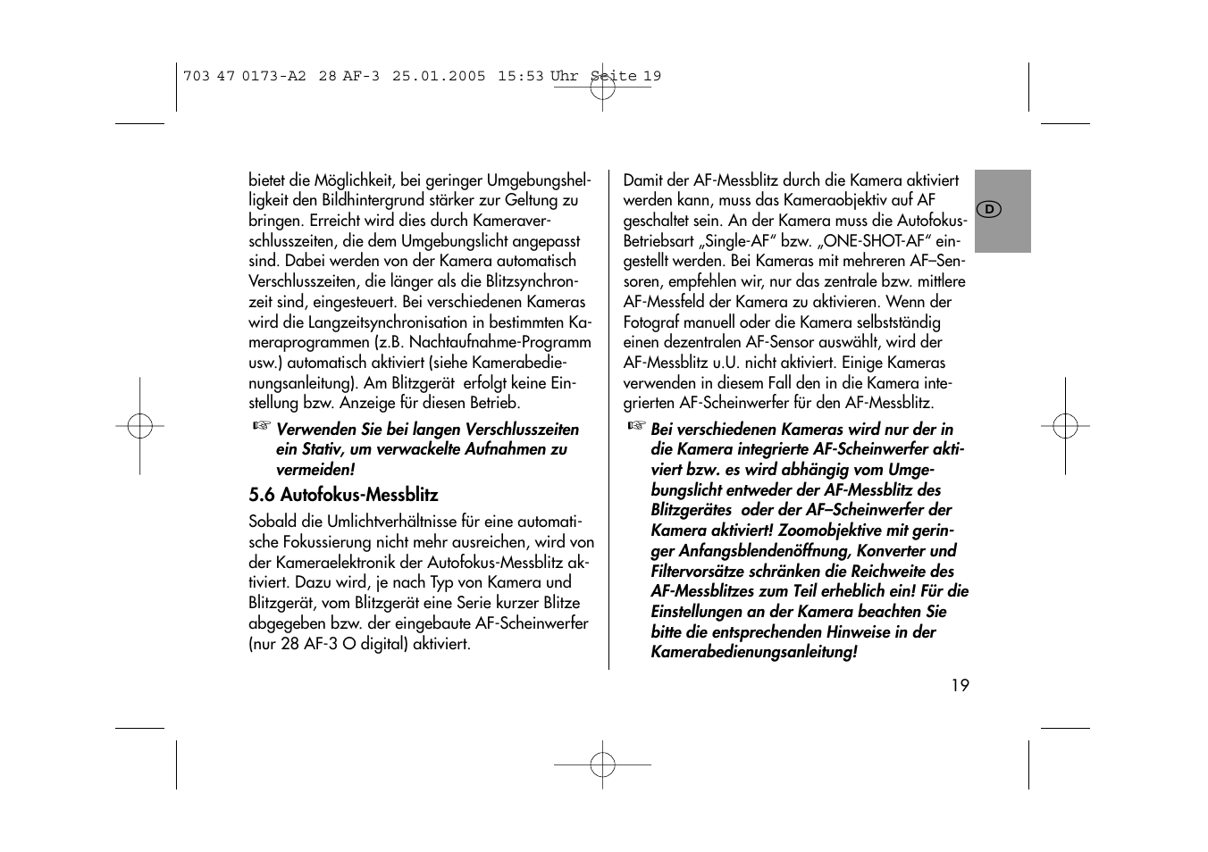 Metz MECABLITZ 28 AF-3 digital User Manual | Page 19 / 162