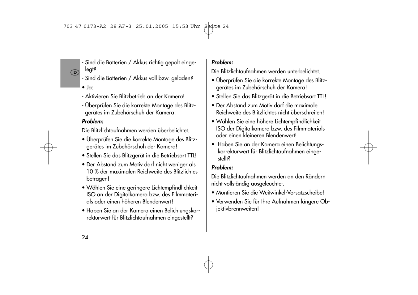 Metz MECABLITZ 28 AF-3 digital User Manual | Page 24 / 162