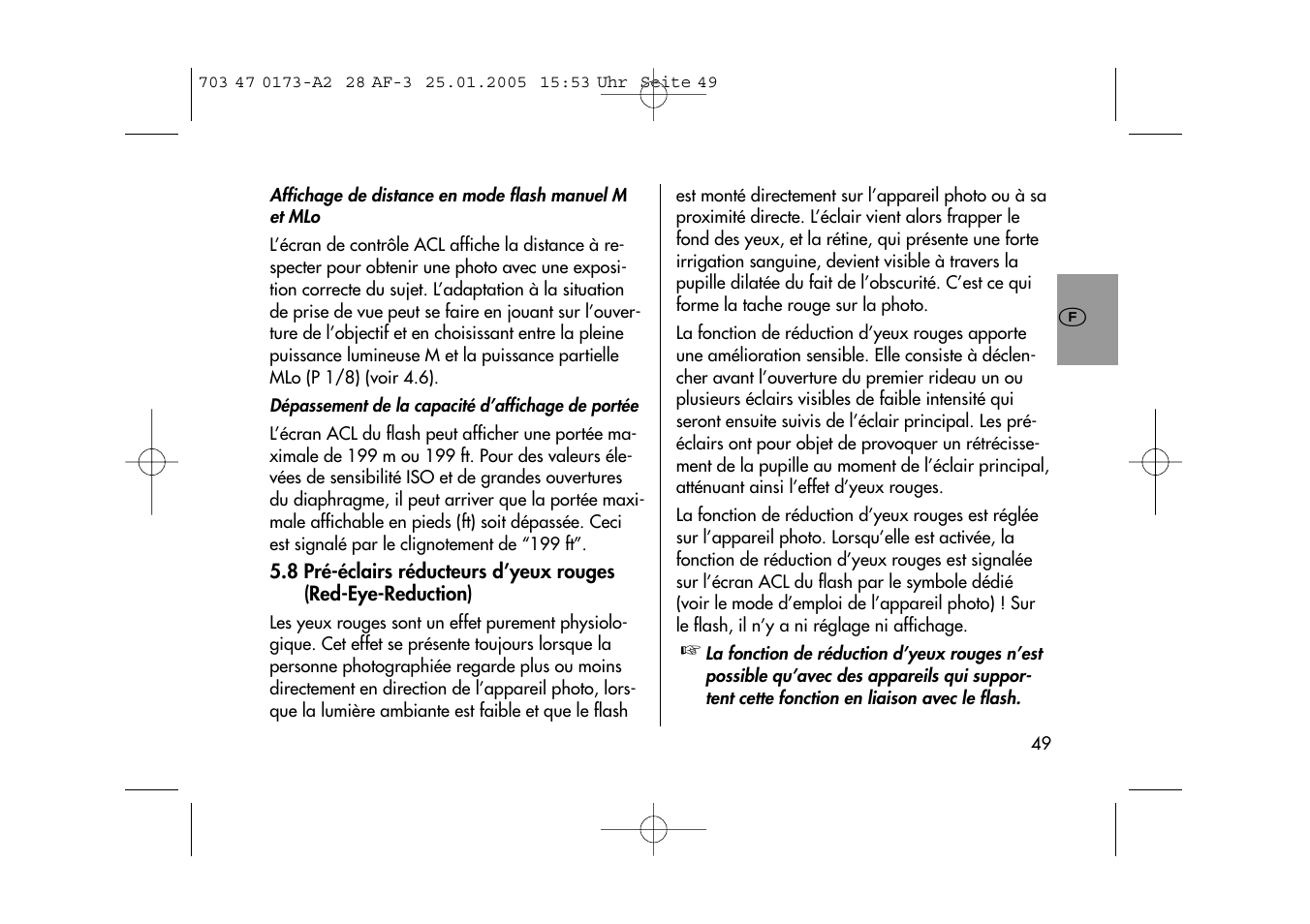 Metz MECABLITZ 28 AF-3 digital User Manual | Page 49 / 162