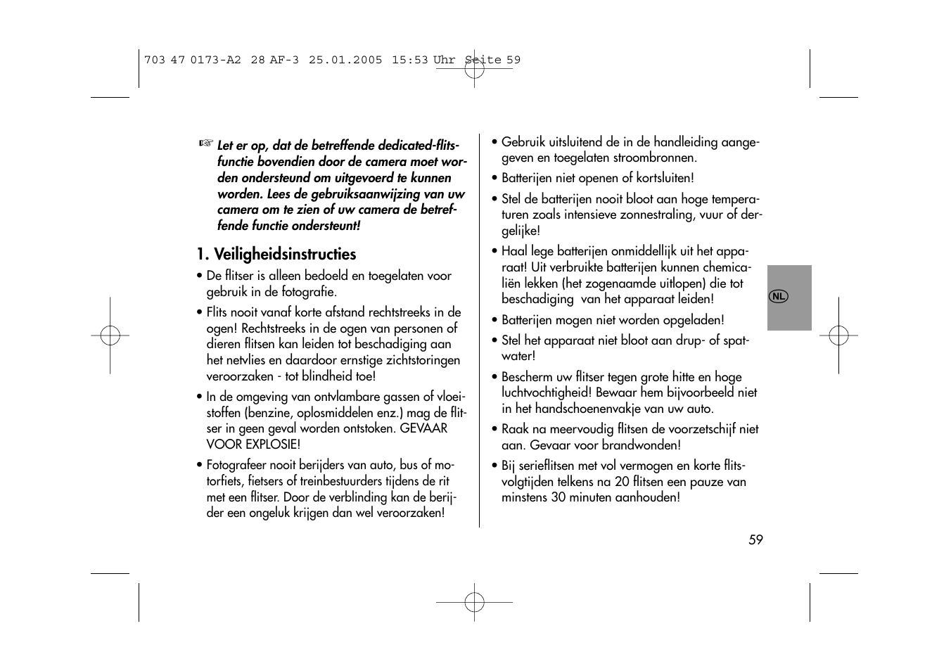 Metz MECABLITZ 28 AF-3 digital User Manual | Page 59 / 162