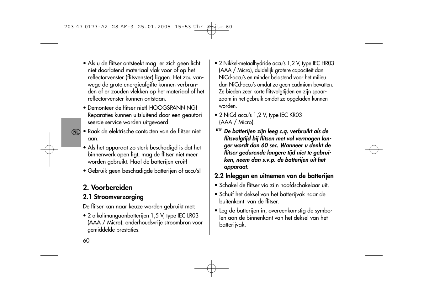Metz MECABLITZ 28 AF-3 digital User Manual | Page 60 / 162
