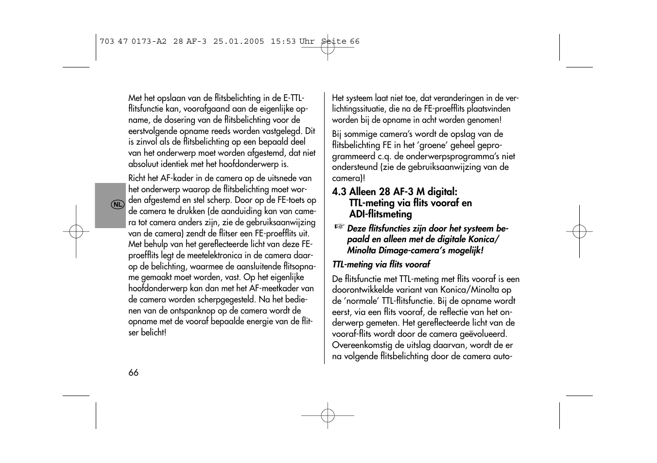 Metz MECABLITZ 28 AF-3 digital User Manual | Page 66 / 162
