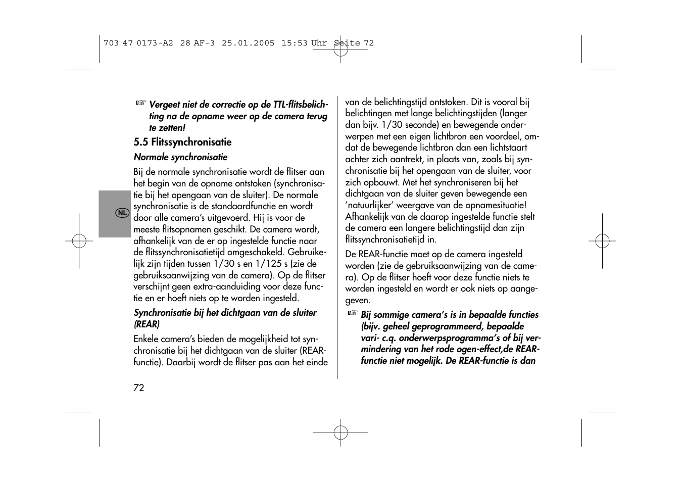 Metz MECABLITZ 28 AF-3 digital User Manual | Page 72 / 162