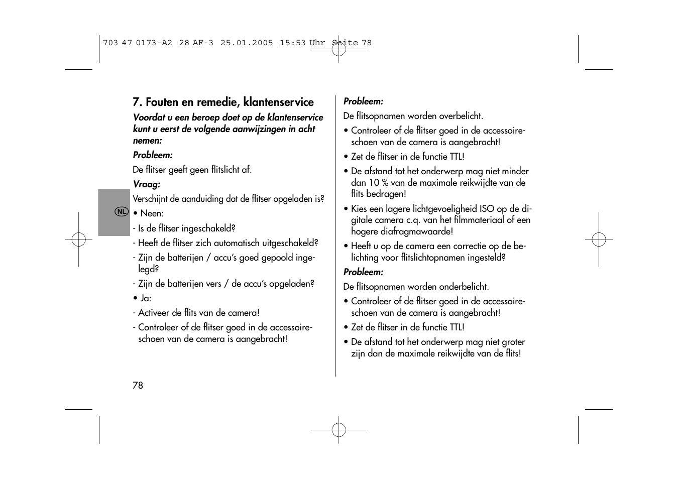 Metz MECABLITZ 28 AF-3 digital User Manual | Page 78 / 162