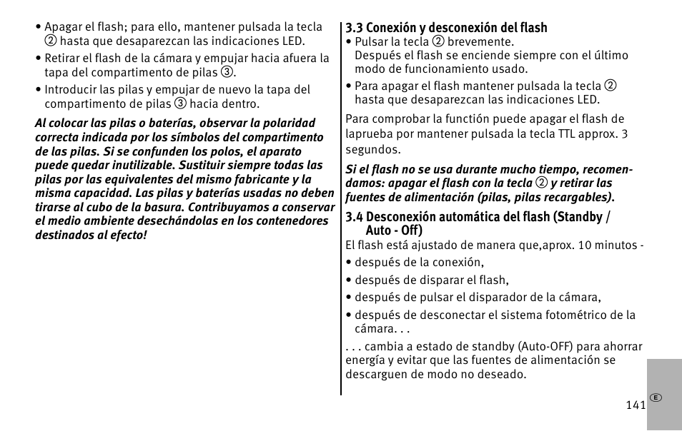 Metz MECABLITZ 26 AF-1 digital User Manual | Page 141 / 164