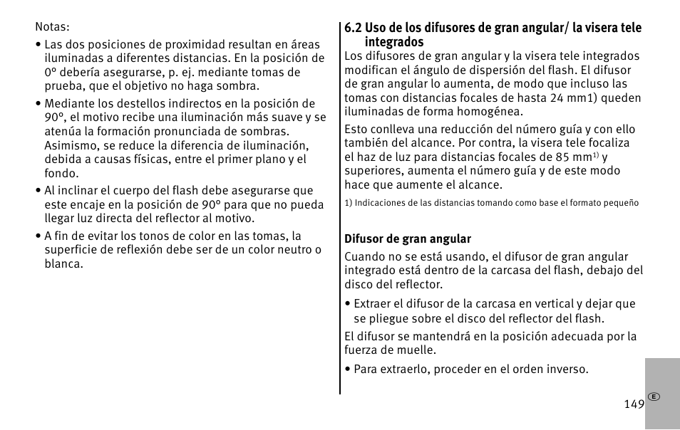 Metz MECABLITZ 26 AF-1 digital User Manual | Page 149 / 164