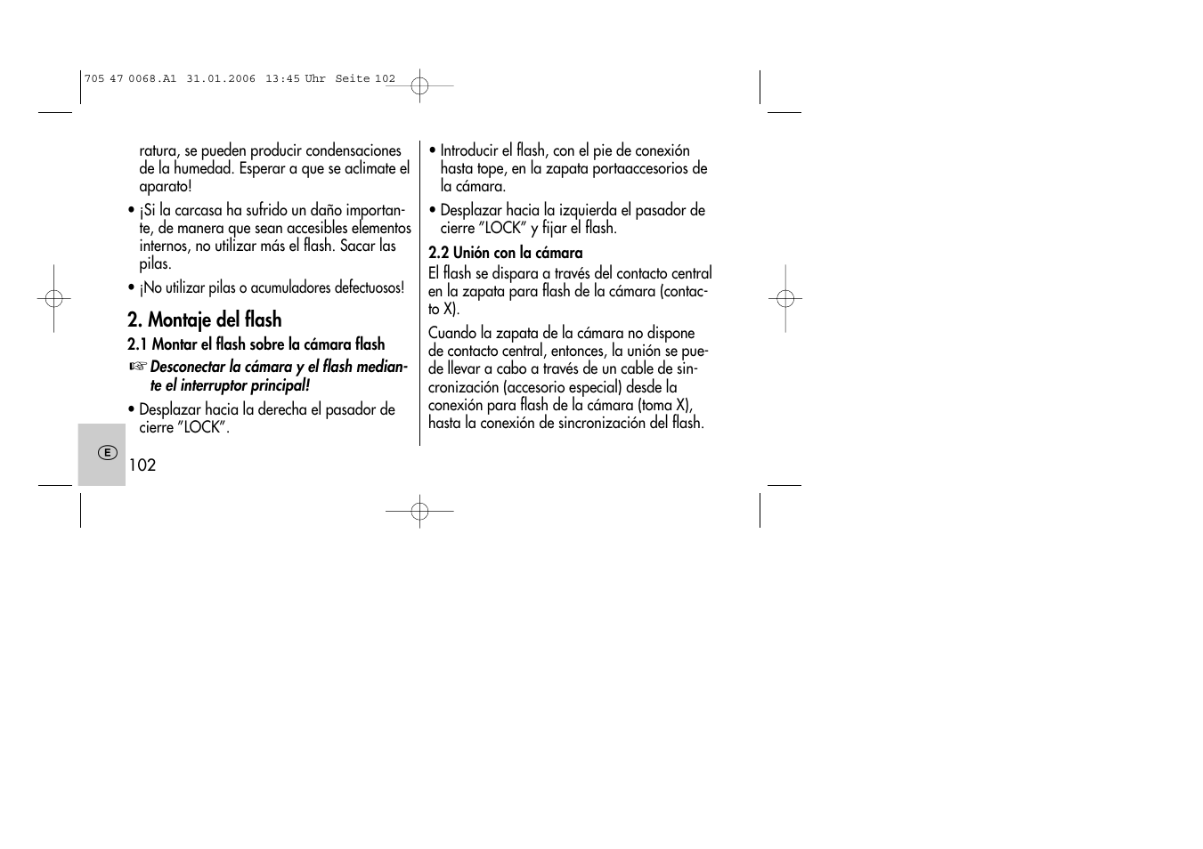 Metz MECABLITZ 20 C-2 User Manual | Page 102 / 128