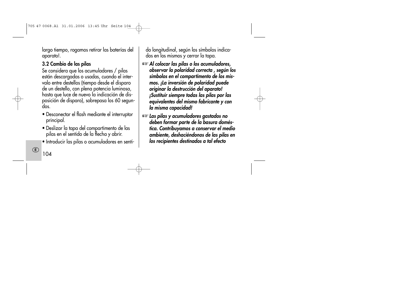 Metz MECABLITZ 20 C-2 User Manual | Page 104 / 128