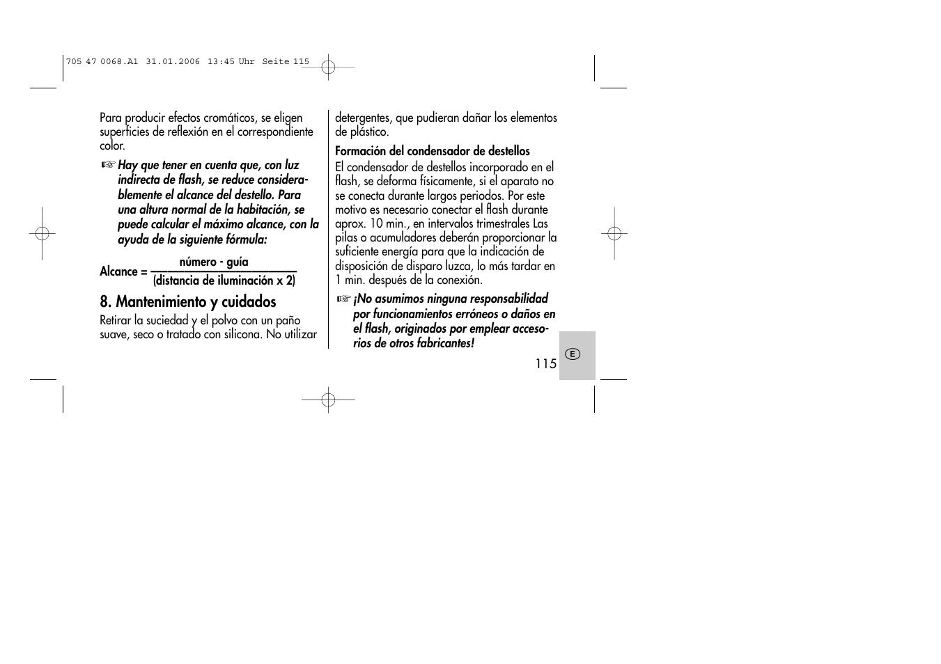 Metz MECABLITZ 20 C-2 User Manual | Page 115 / 128