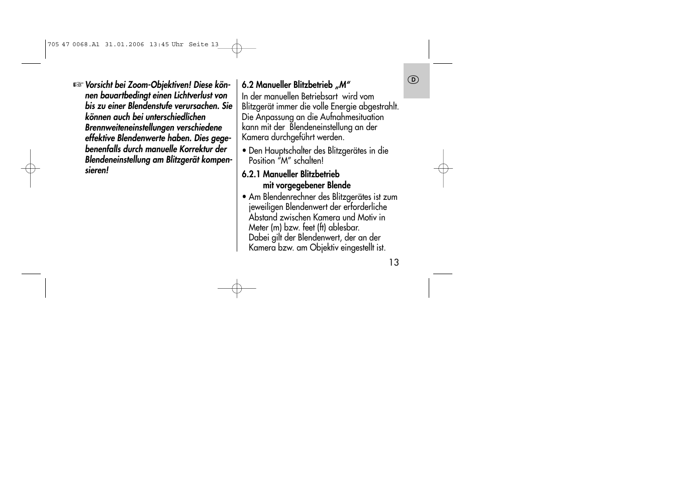 Metz MECABLITZ 20 C-2 User Manual | Page 13 / 128