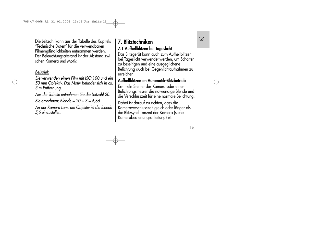 Metz MECABLITZ 20 C-2 User Manual | Page 15 / 128