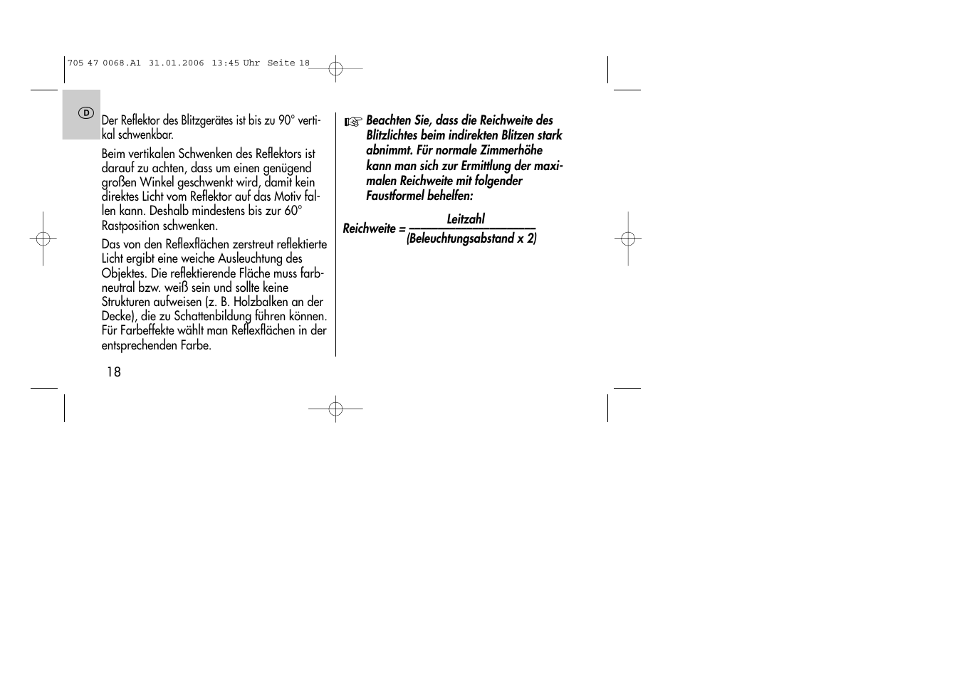 Metz MECABLITZ 20 C-2 User Manual | Page 18 / 128