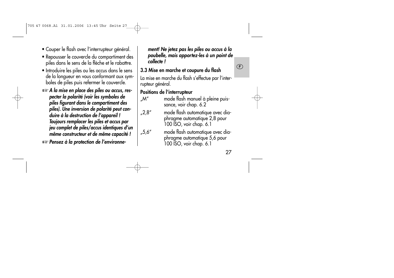 Metz MECABLITZ 20 C-2 User Manual | Page 27 / 128