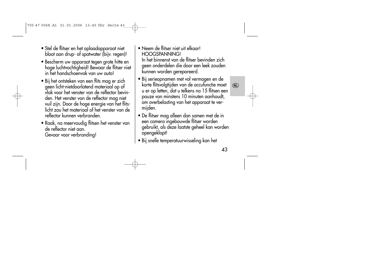 Metz MECABLITZ 20 C-2 User Manual | Page 43 / 128