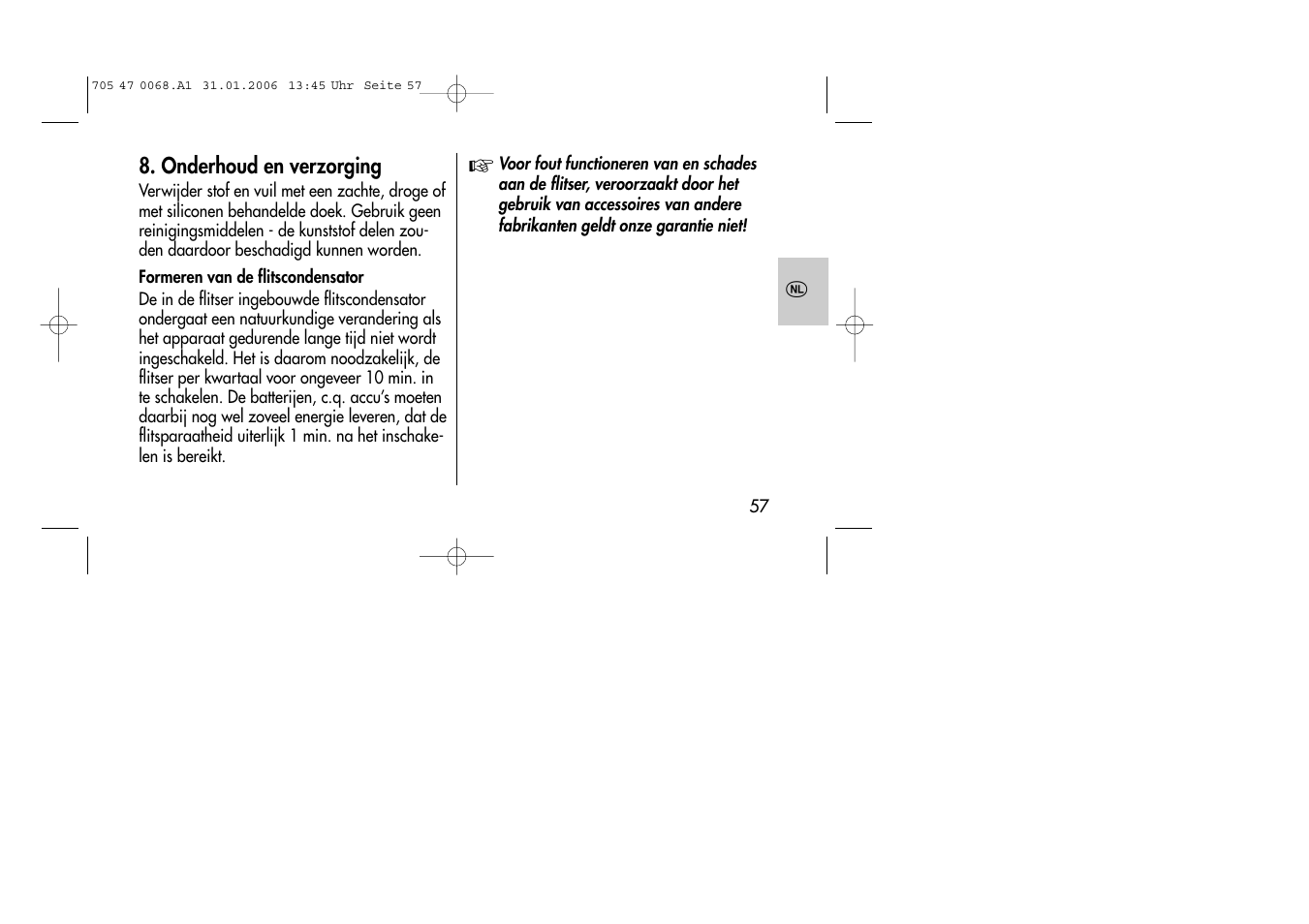 Metz MECABLITZ 20 C-2 User Manual | Page 57 / 128