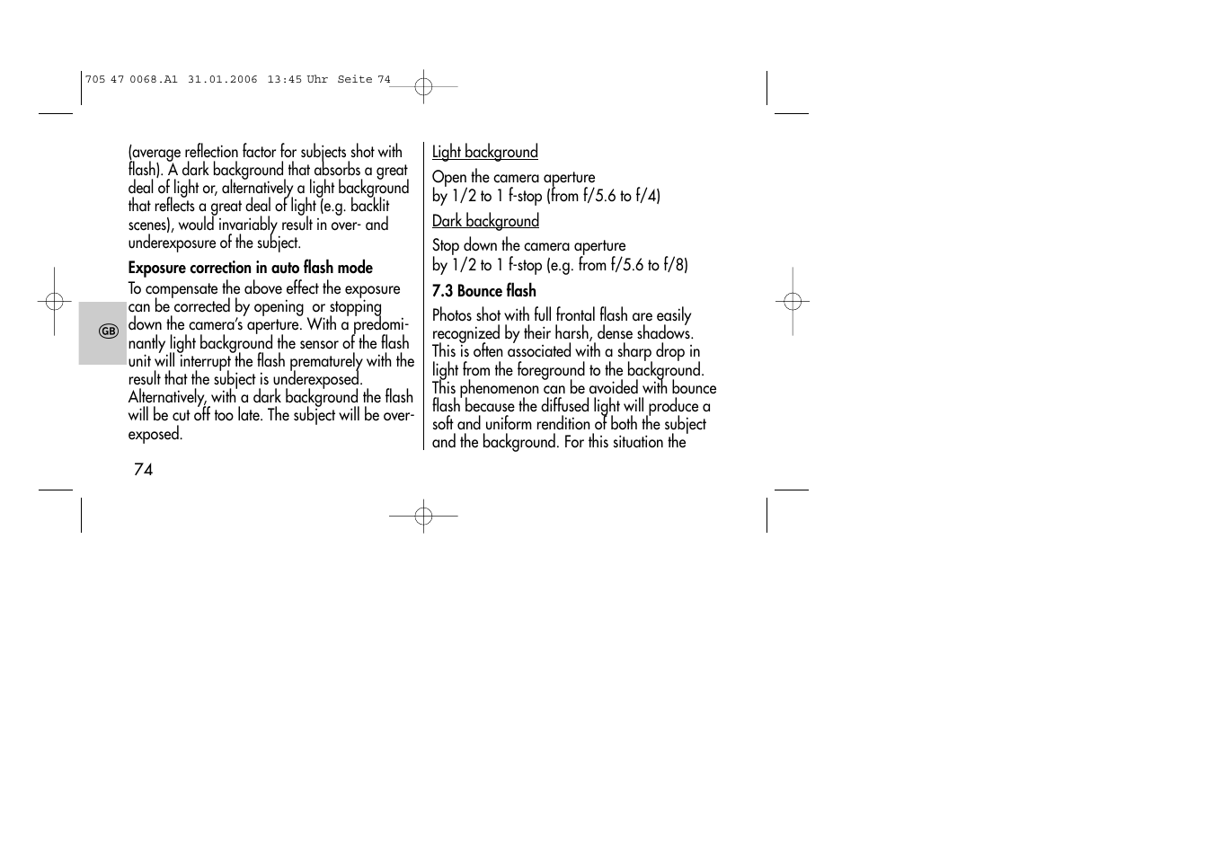 Metz MECABLITZ 20 C-2 User Manual | Page 74 / 128