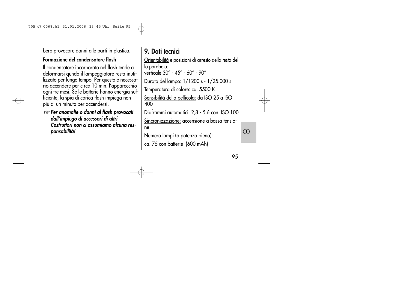 Metz MECABLITZ 20 C-2 User Manual | Page 95 / 128