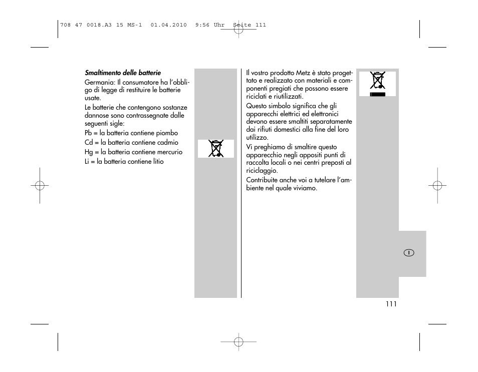 Metz MECABLITZ 15 MS-1 digital User Manual | Page 111 / 140