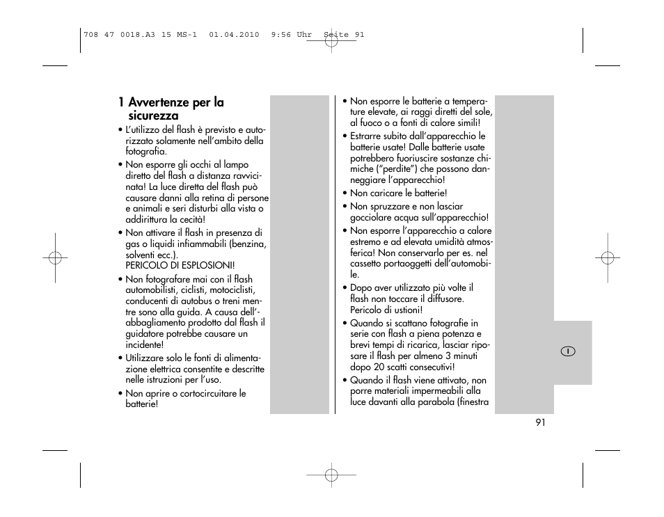Metz MECABLITZ 15 MS-1 digital User Manual | Page 91 / 140