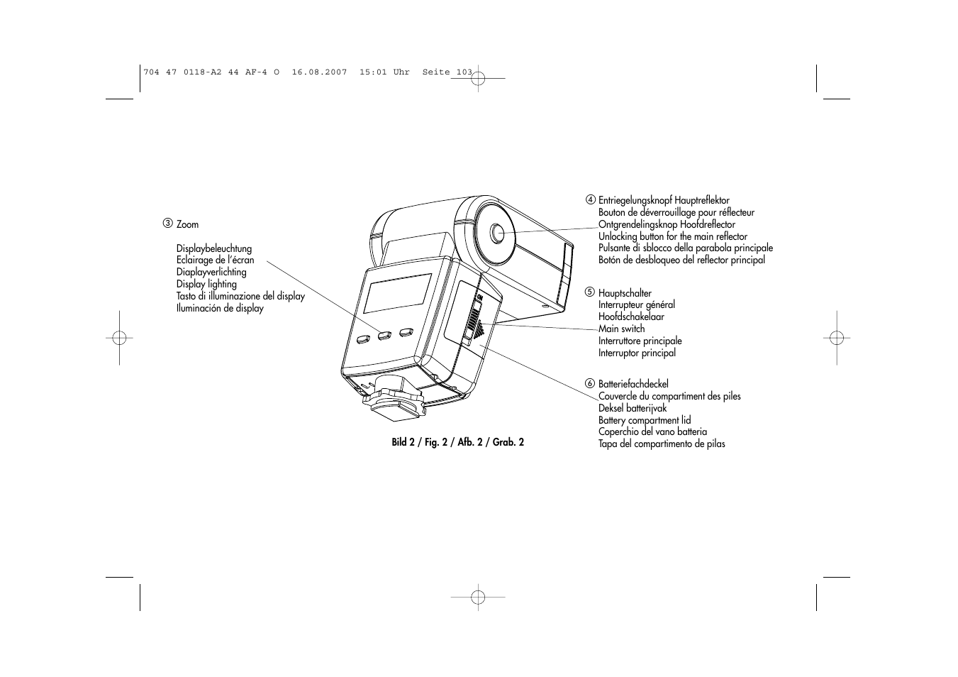Metz MECABLITZ 44 AF-4 Olympus User Manual | Page 103 / 108