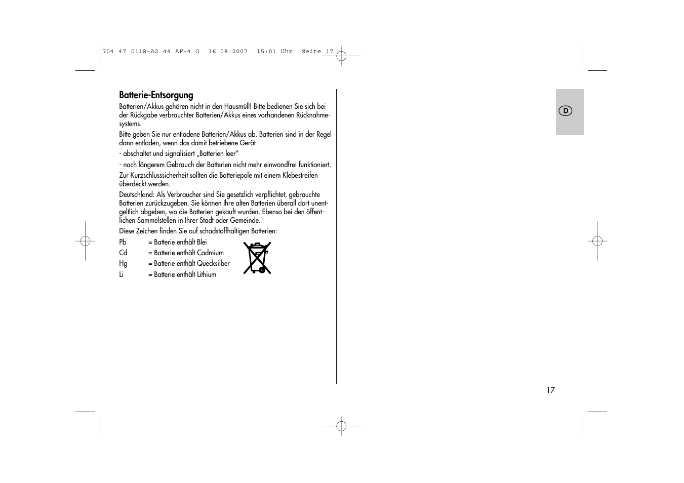 Metz MECABLITZ 44 AF-4 Olympus User Manual | Page 17 / 108