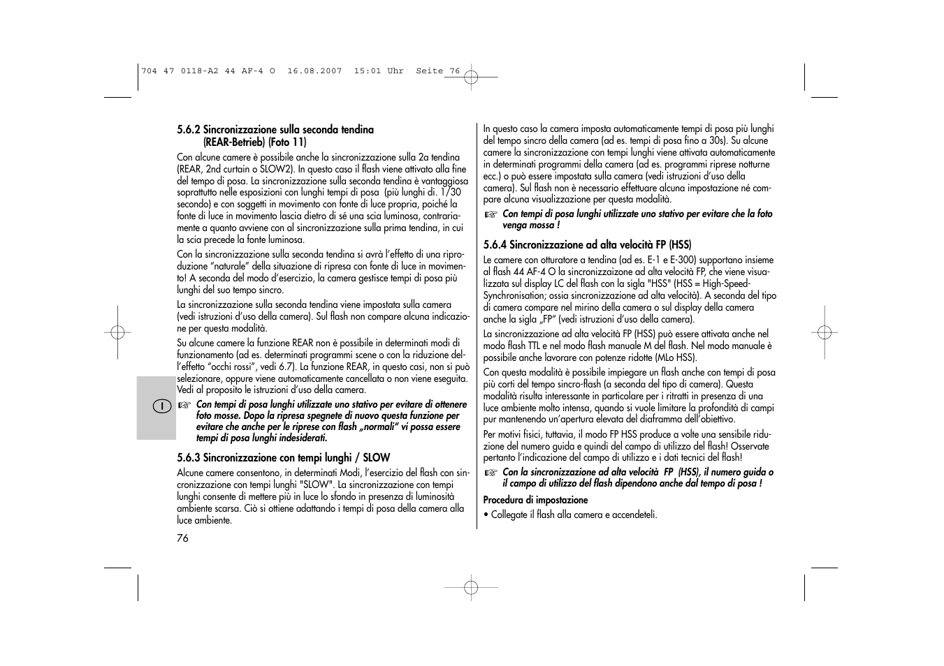 Metz MECABLITZ 44 AF-4 Olympus User Manual | Page 76 / 108