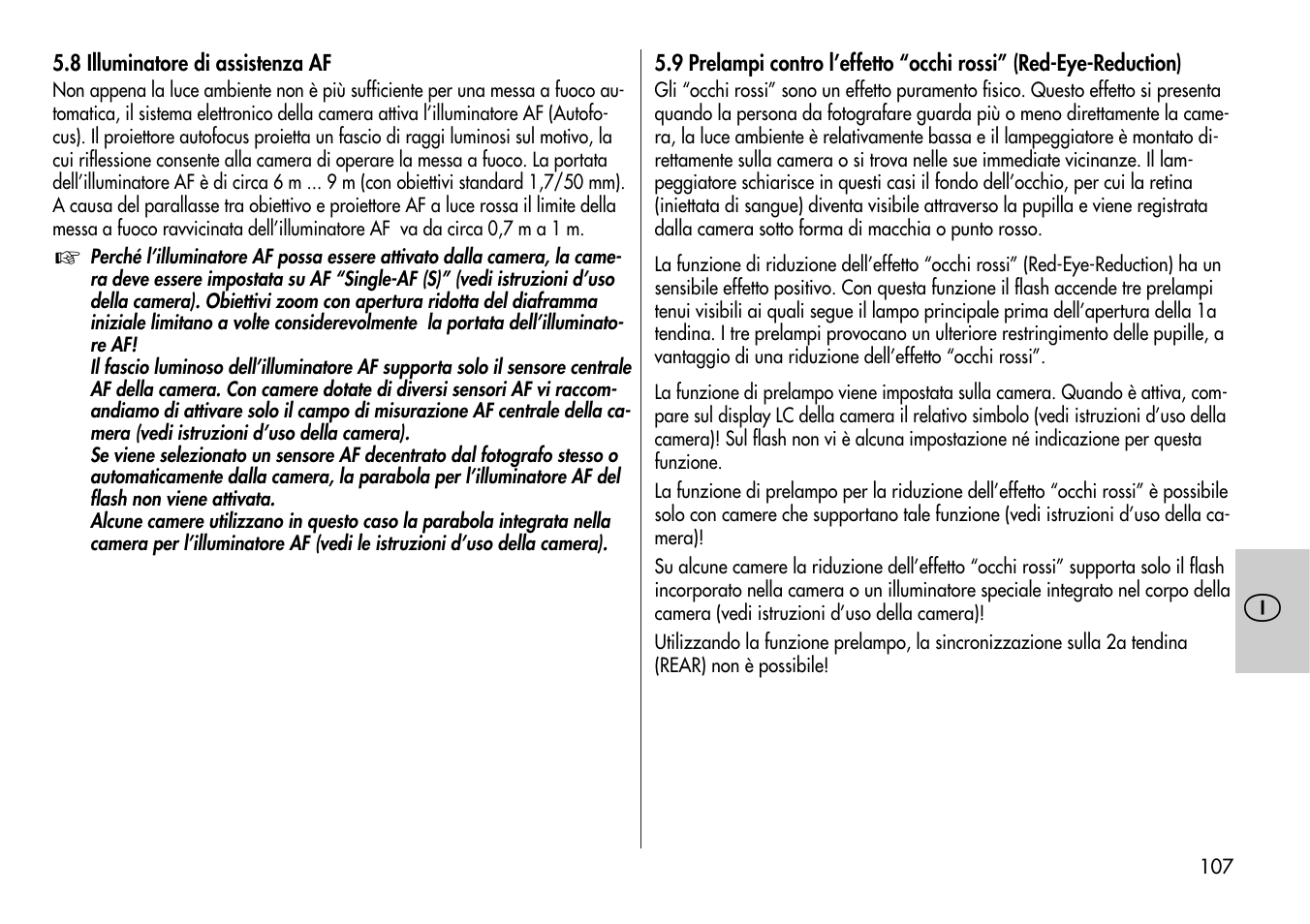 Metz MECABLITZ 44 AF-4 /4i Nikon User Manual | Page 107 / 142