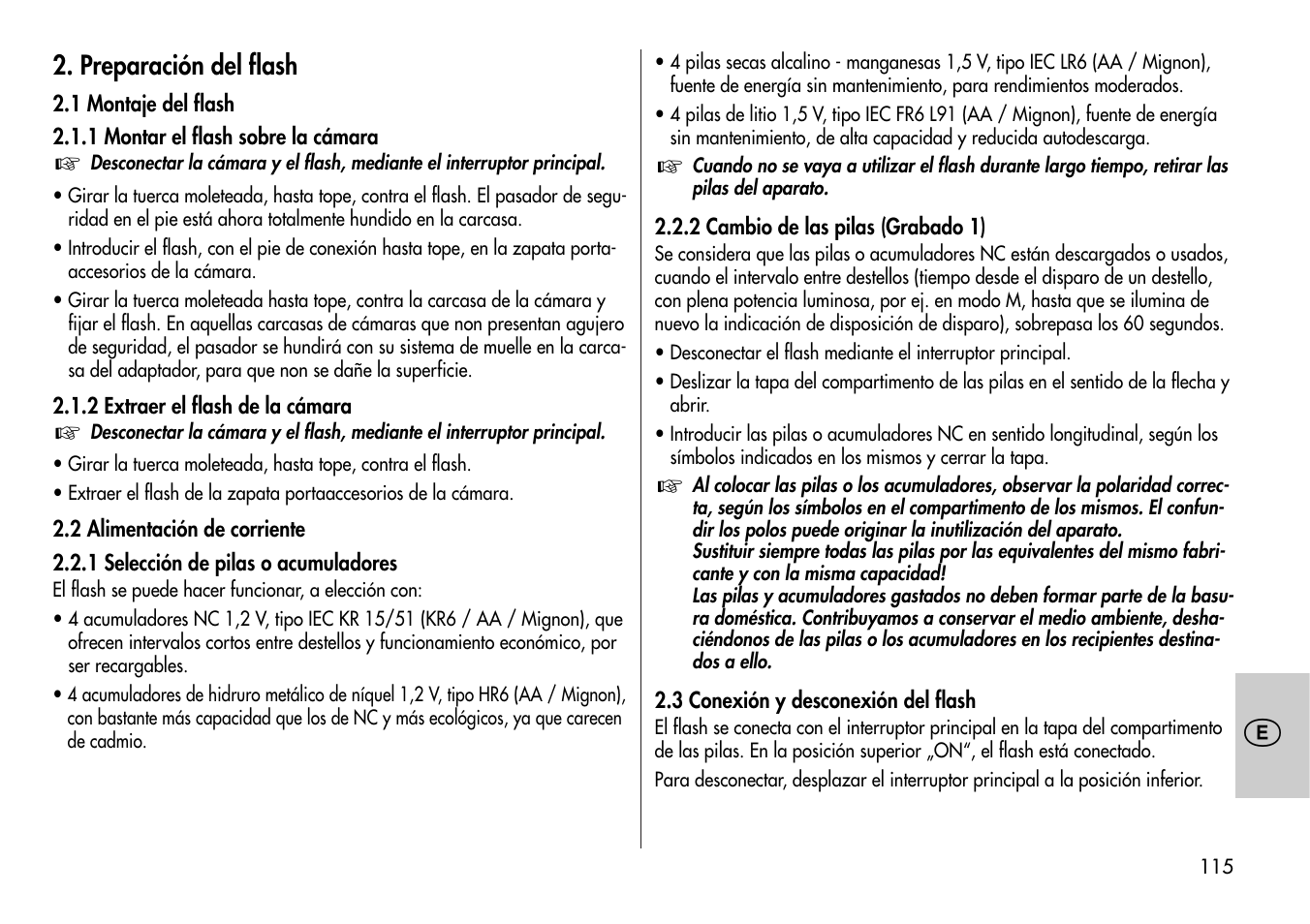 Metz MECABLITZ 44 AF-4 /4i Nikon User Manual | Page 115 / 142