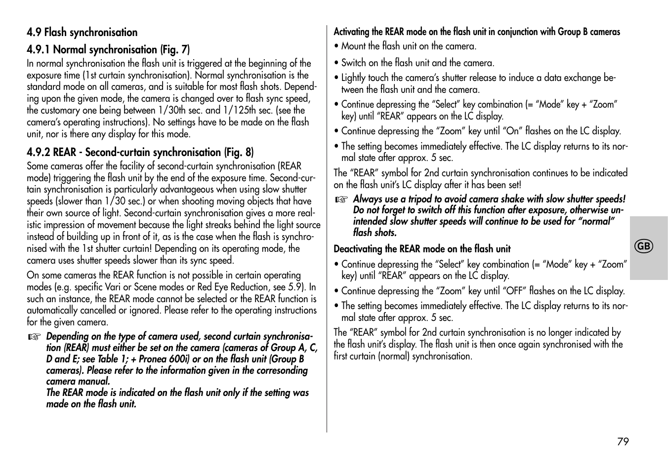 Metz MECABLITZ 44 AF-4 /4i Nikon User Manual | Page 79 / 142