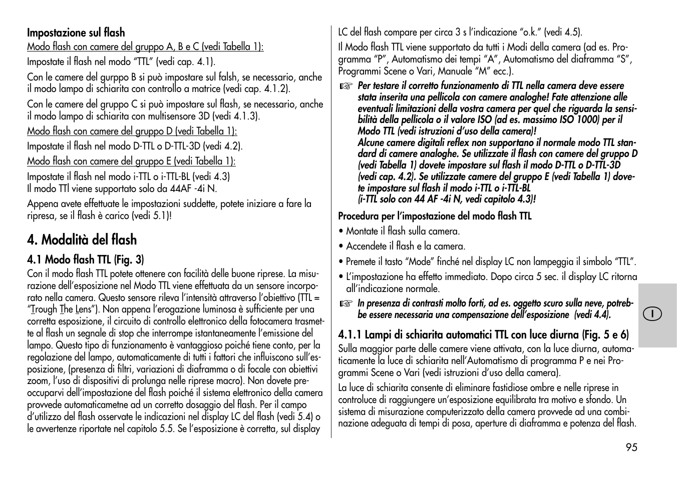 Metz MECABLITZ 44 AF-4 /4i Nikon User Manual | Page 95 / 142