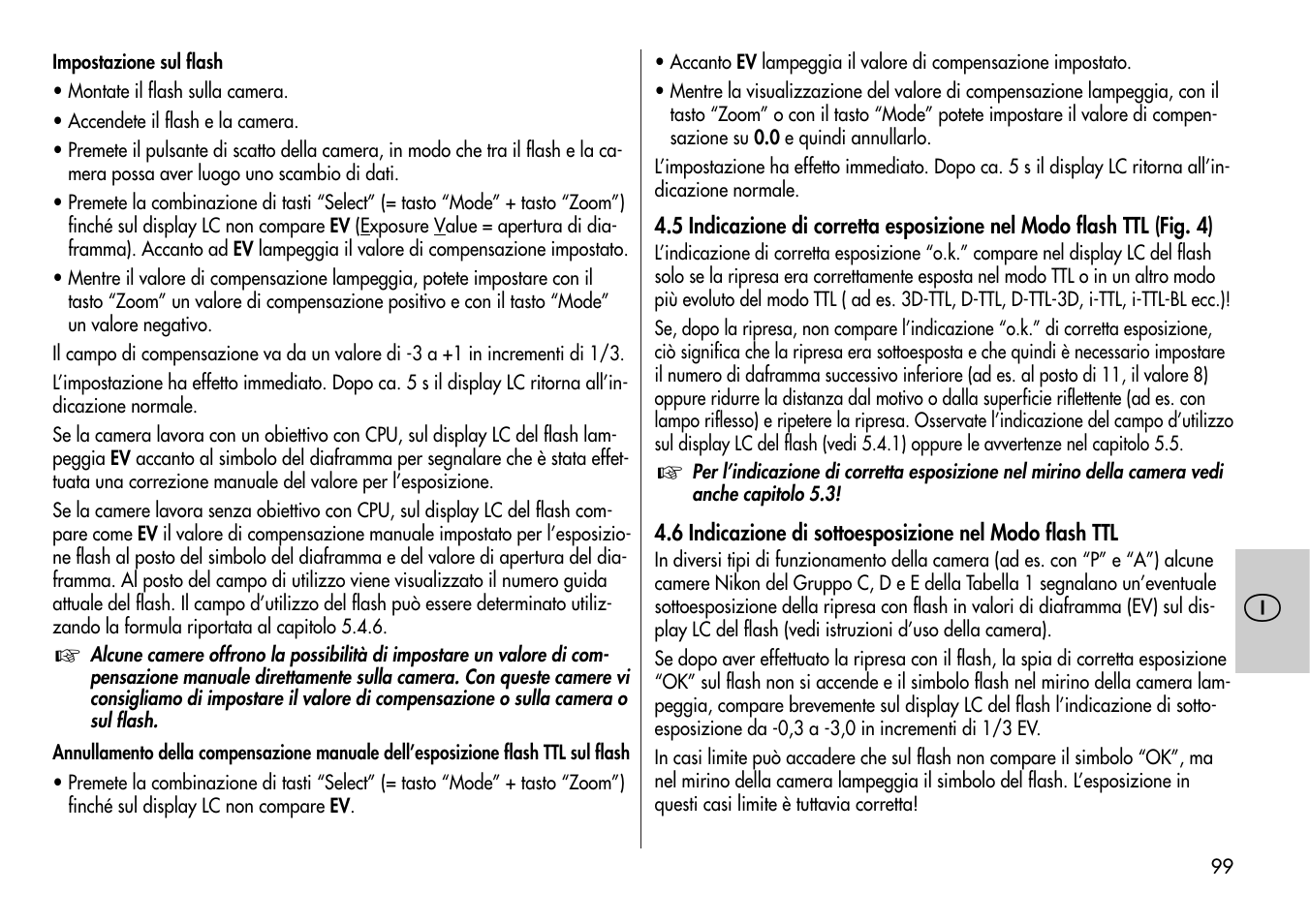 Metz MECABLITZ 44 AF-4 /4i Nikon User Manual | Page 99 / 142