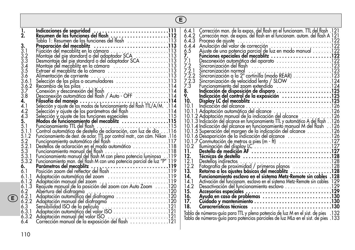 Metz Mecablitz 44 MZ-2 User Manual | Page 110 / 139