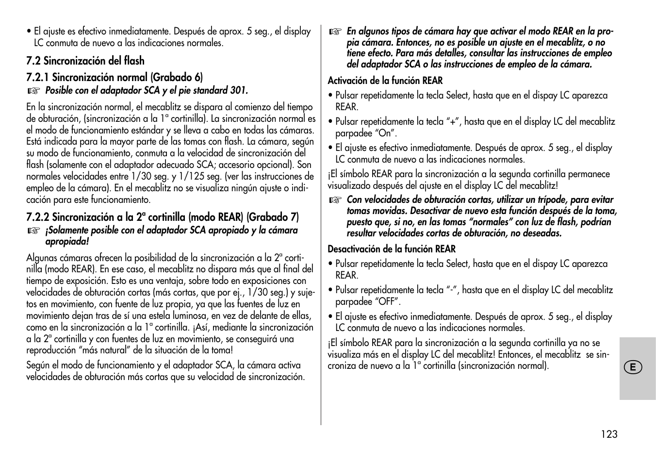 Metz Mecablitz 44 MZ-2 User Manual | Page 123 / 139
